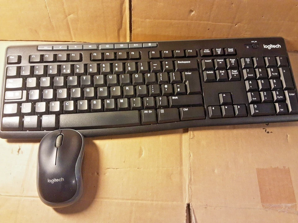 Logitech MK270 Wireless Keyboard and Mouse Combo for Windows, 2.4 GHz Wireless, - Image 2 of 2