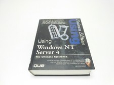 1997 Using Windows NT Server 4 Platinum Edition Reference Book and CD