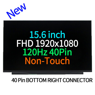 Dalle écran LCD NV156FHM-N4U 15.6" FHD 120Hz - Remplacement Pour Ordinateur Portable, Livraison 24h
