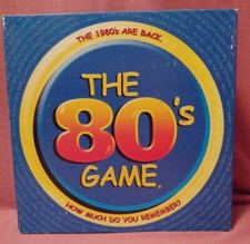 The 80's Game Trivia Board Game 2001 Intellinitiative New Made in USA