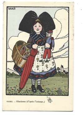 Illustration Hansi - Alsacienne