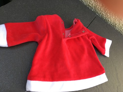 NEW GEORGE FATHER XMAS(SANTA CLAUS) NOVELTY SUIT 0-3 MTHS/(UP TO 12LBS)TRS & TOP - Picture 4 of 12