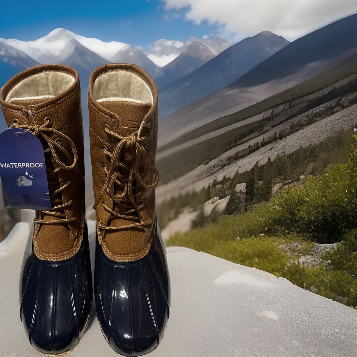 NEW JBU water Proof Boots Never Been Warn JBU Gabriella Water-Resistant Moto Boot | HSN main image 2