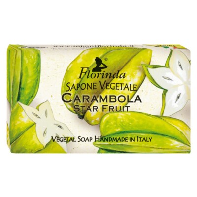 Florinda Tropical Fruits Star Fruit Vegetal Soap Bar 100g 3.5oz