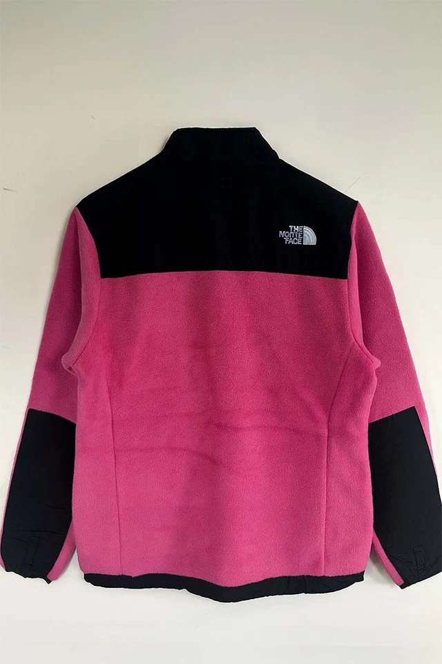 The North Face Pink Black Denali Fleece Jacket £140 RRP - Image 2 of 4