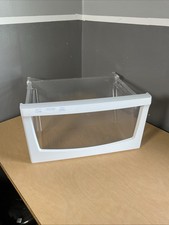 ¡BONITO! Cajón inferior inferior para sartén de carne para refrigerador Amana Kenmore Maytag original OEM