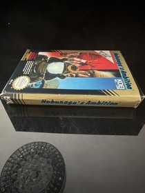 NES Nintendo Nobunaga&rsquo;s Ambition CIB Complete Box Manual Insert Foam Tested KOEI