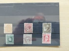 SPAIN LOT USED ANTIQUE STAMPS