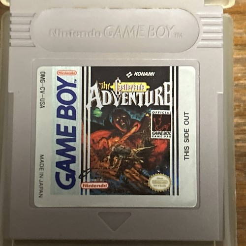 Castlevania Adventure (Nintendo Game Boy, 1989)