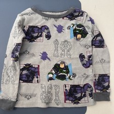 Disney Pixar Buzz Lightyear Toddler Boy Pajama Top Size 4 FS 