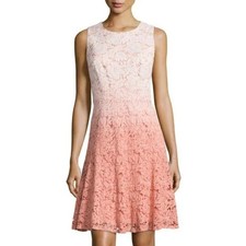 Trina Turk Carpenteria Ombre Lace Sleeveless Dress Size 4