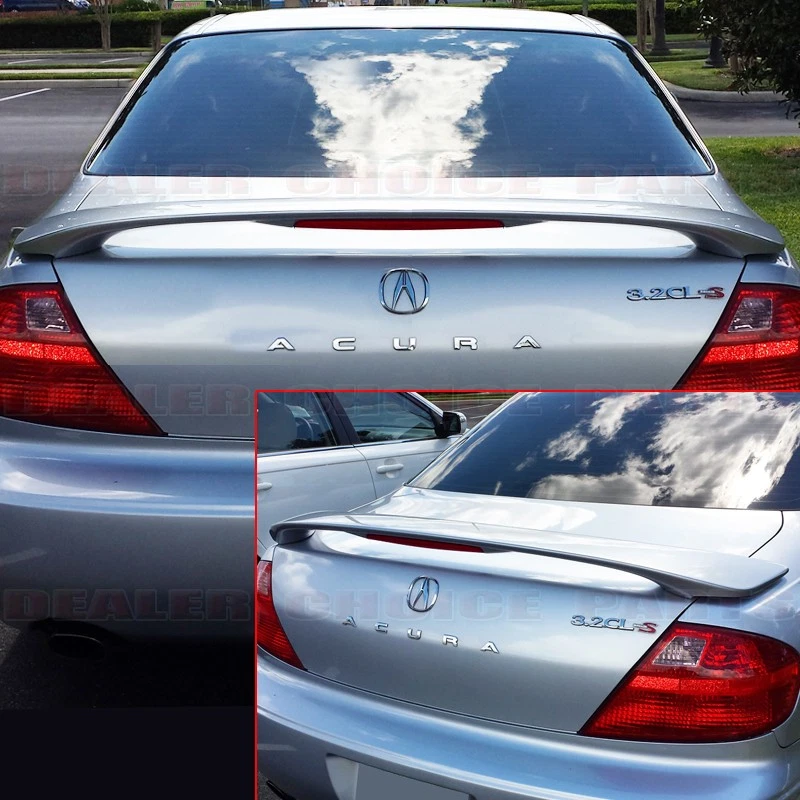 Alerón de maletero Acura CL 2001 2002 2003 estilo de fábrica con luz LED SIN PINTAR Foto 2 de 4