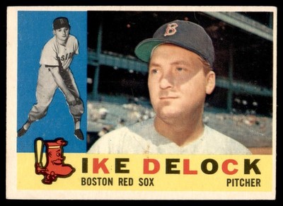 1960 Topps #336 Ike Delock Boston Red Sox