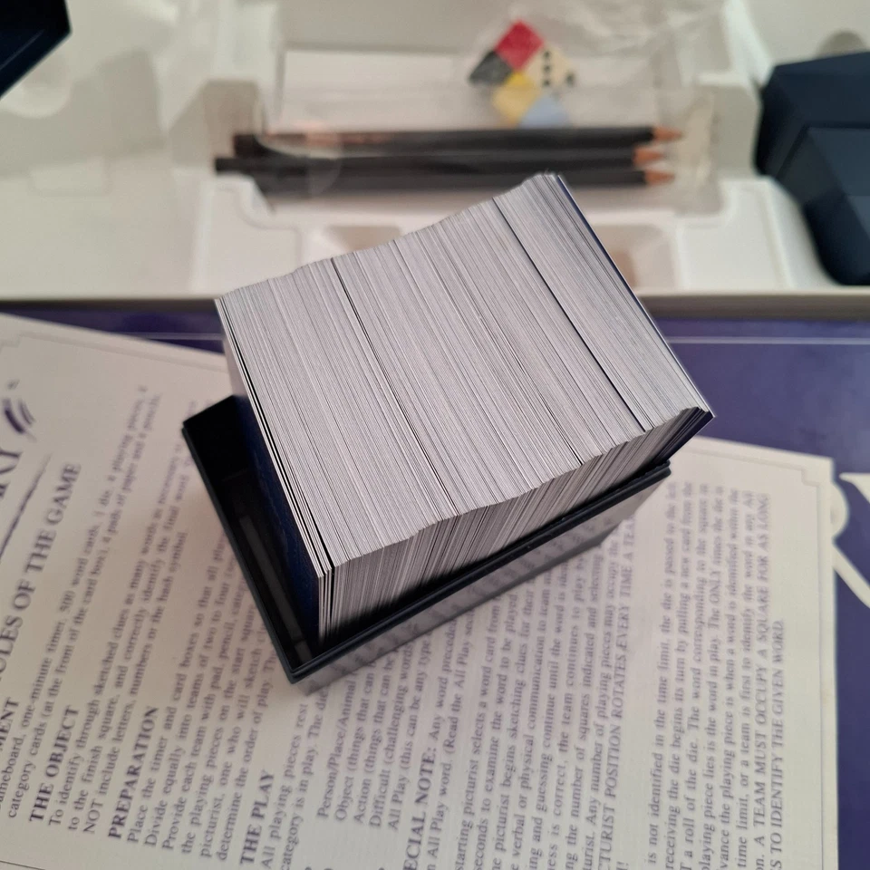 Vintage Pictionary The Game Of Quick Draw Board Game 1993 Parker - Image 4 of 4