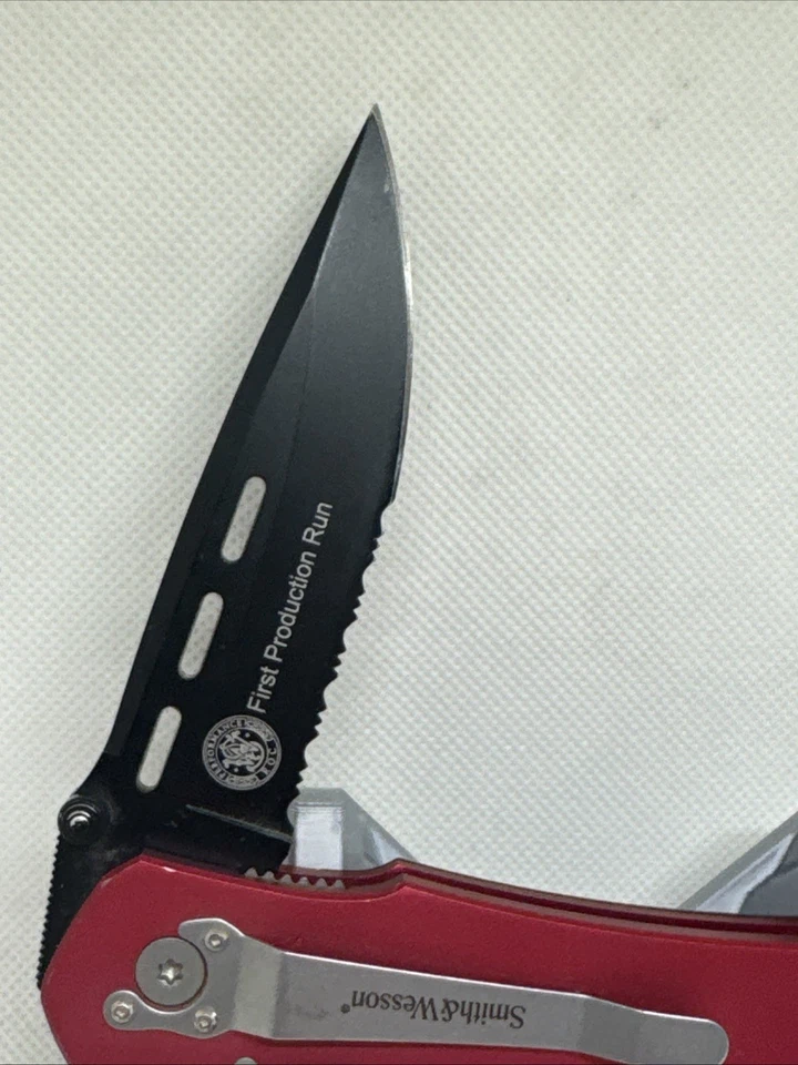 Smith и Wesson карманный нож национальной безопасности папка (первый производственный запуск) - Изображение 4 из 4