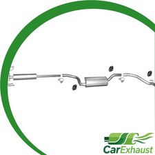 Auspuff für FORD FOCUS MK2 1.4 1.6 16V Limousine CC Cabrio Schalldämpfer