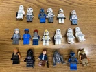 lego star wars minifigures lot