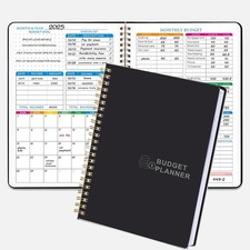 Budget Planner - Monthly Bill Organizer with Expense Saving Debt Notebook to to