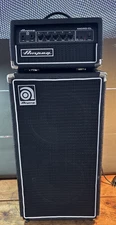 Ampeg MICRO-CL&MC-210E Stack 2X10" 100 Watt Bass Amplifier Head & Cabinet