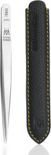 Professional Wide Grip Pointed Tweezers - FINOX Stainless Steel Professional Tw