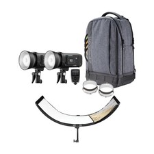 Westcott FJ400 II Strobe 2-Light Backpack Kit FJ-X3 M Trigger Bundle PRO