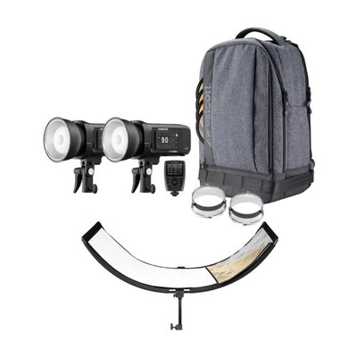 Westcott FJ400 II Strobe 2-Light Backpack Kit FJ-X3 M Trigger Bundle PRO