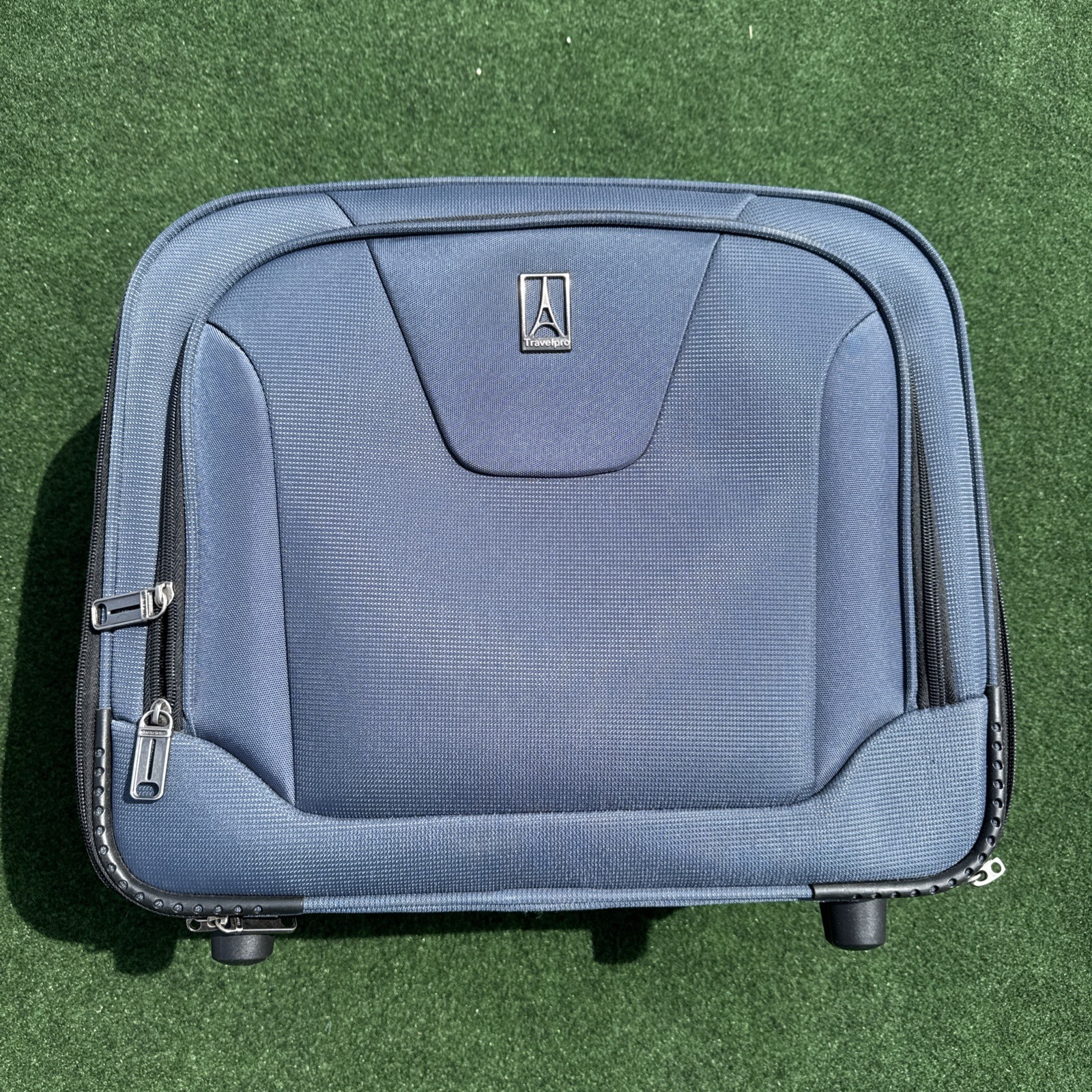Small Suitcase Blue Under Seat Carry On Wow!