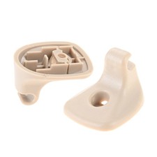 Clip de visera de sol 1GW25DX9AA beige gancho de clip para visera de sol para Chrysler 200 2011‐2015