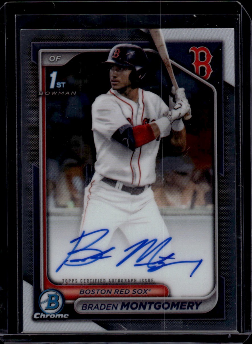 2024 Bowman Draft #CPA-BM Braden Montgomery Chrome Prospect Autographs