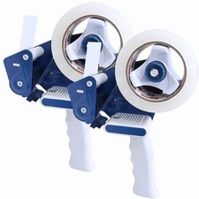 Perfectape Heavy Duty Packing Tape Gun, 2" Width, 2-Pack 2 Rolls of Heavy D...