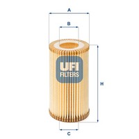 Ufi ÖLfilter 25.159.00 Filtereinsatz FüR Jeep Dodge Infiniti Mercedes Rover W176