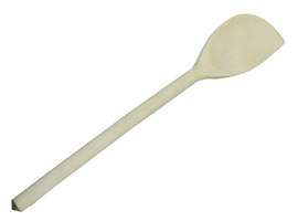 Beech 12" Wooden Spoon With Corner - Picture 1 of 1