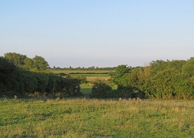 Foto 6x4 Ein Juliabend auf Grantchester Meadows Blick vom Zyklus c2017
