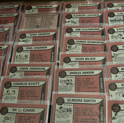 1979-80 Topps Basketball 41-Card Mid to Hi-Grade Lot All Pictured w/ Stars - Picture 5 of 7