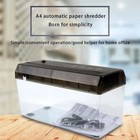 Strip Cut Paper Shredder USB Or Battery Powered Electric A4 Paper Cutting Ma XG5