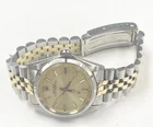 Vintage Rolex Oyster Perpetual 1002 34mm Champagne Dial 2-Tone Jubilee Automatic