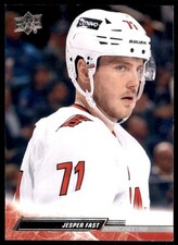 2022-23 Upper Deck Jesper Fast Carolina Hurricanes #34