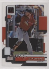 2022 Panini Chronicles Clearly Donruss Red 68/100 Alex Verdugo #40 3a1
