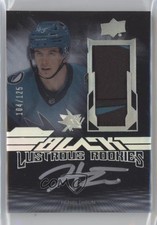 2023-24 SPx UD Black Lustrous Rookie 104/125 Henry Thrun #LRAP-HT Patch Auto 5h0