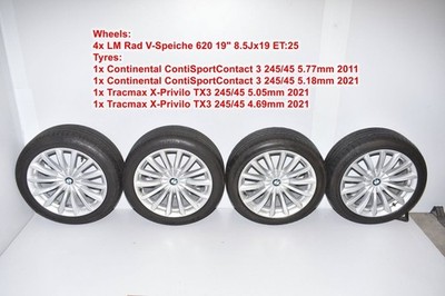 BMW 6 G32 Gran Turismo 2018 R19 Alufelge 6861225 EGO48984