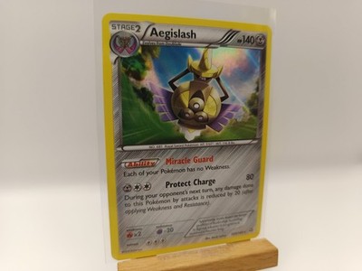 Aegislash 100/160 Holo Rare Primal Clash Pokemon NM