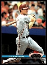 Dale Murphy 1991 Stadium Club #243 Phillies MLB READ FREE SHIPPING AutographDen