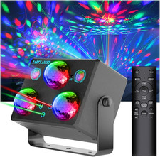Disco Ball,Party DJ Disco Light Strobe Stage Dance Light Glow Party Sound Activa