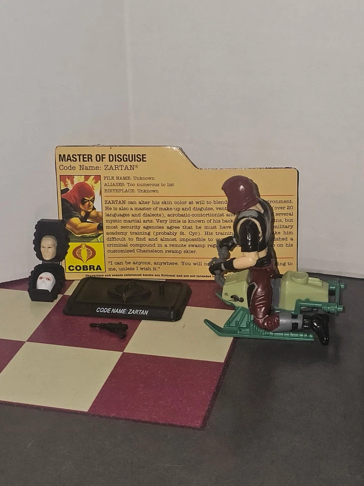 Figura Hasbro 2008 GI Joe 25 Aniversario ZARTAN v14 Master of Disguise Foto 4 de 4