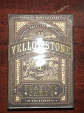 Yellowstone Theory 11 Playing Cards Standard Poker Deck NEW & SEALED