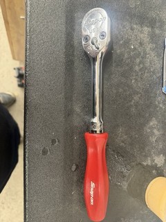 Snap On Red SHD80A 1/2 Drive Hard Handled Ratchet Red
