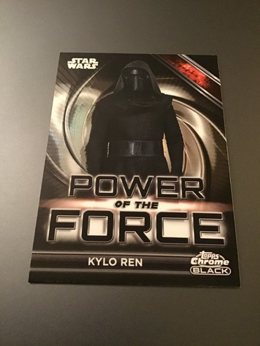 Kylo Ren [Red] #POF-4 Star Wars 2025 Topps Smugglers Outpost Power of the Force card