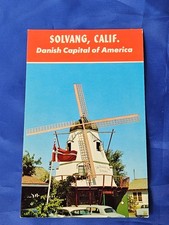 Danish Capital Of America Postcard Solvang California