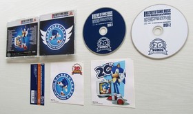 History of Sonic Music 20th Anniversary Edition CDs SEGA CD WWCE31259 2011