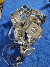 3-Way Standoff Adapters w/ Hose Clamps for Snap-ins 10pk USED SA-38 